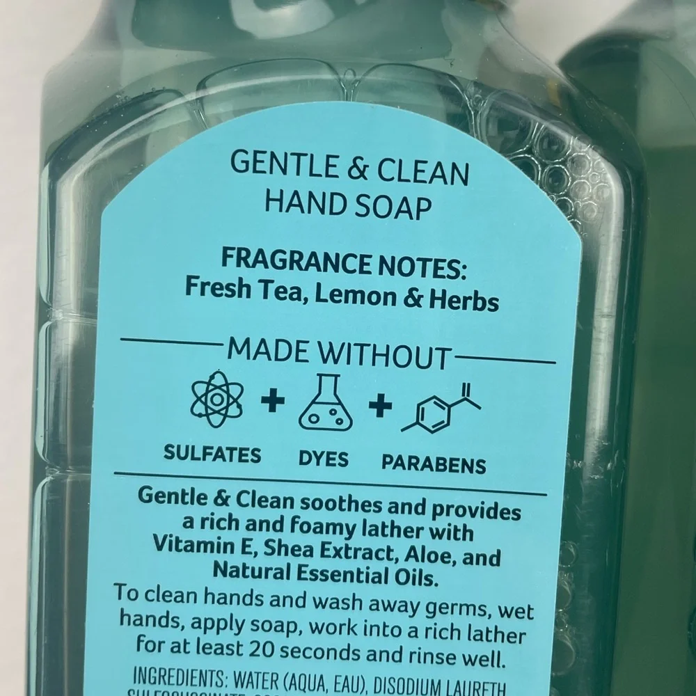 3-Pack~BATH AND BODY WORKS ~WHITE TEA & SAGE~FOAMING HAND SOAP